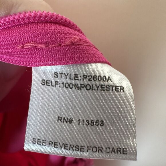 Sugar Lips Pants Women’s Lg Pink Wide Leg High Rise Soft Power Office - Picture 5 of 10